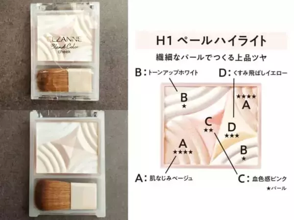 「SNSで話題の“くすみ補正”が進化。【セザンヌ】新色ハイライト＆チークで大人のツヤ肌を更新」の画像