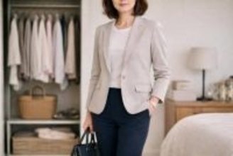 きちんと感はあるけど今っぽくない…。40代・50代の「ジャケット一択」コーデ問題