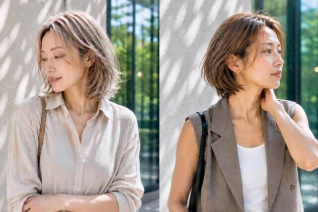 ハイトーン＝若作りじゃない。2026夏、大人世代が似合うヘアカラーとは