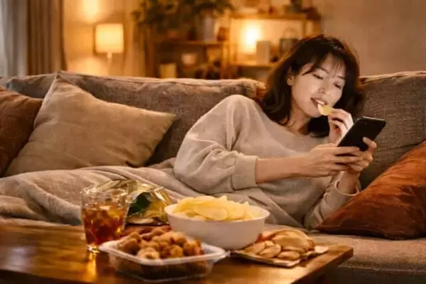 「無意識の内に“太る生活”になってない？大人世代が見直したい「太りやすい１日の流れ」」の画像