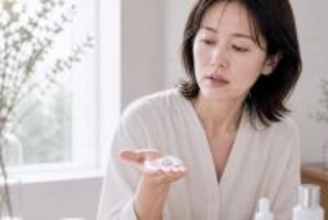 乳液・クリーム、塗りすぎてない？“ベタつき＆重見え肌”の原因はこれ
