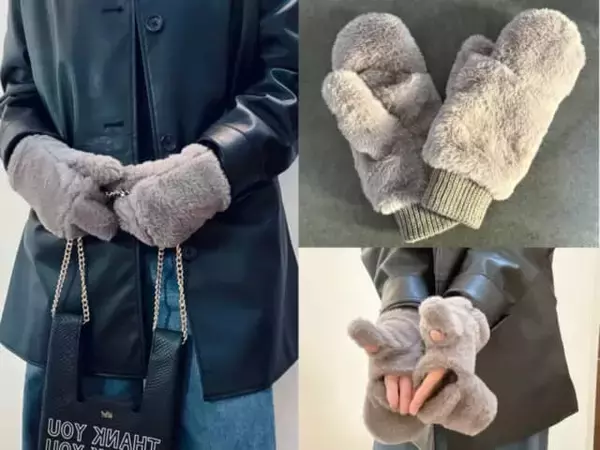 「手元から“脱マンネリ”。【3COINS】いつもの冬アウターが見違える大人の洒落小物」の画像