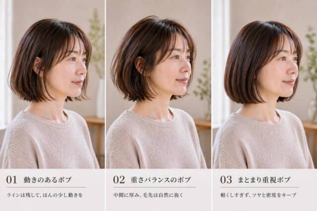 そのボブ、少しおばさんっぽく見えるかも？大人世代が見直したい“老け見えポイント”