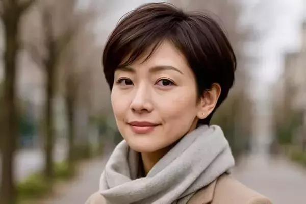 「冬髪の重さを軽やかに。コート・マフラーに映える大人の“首元スッキリ”最旬ショートヘア」の画像