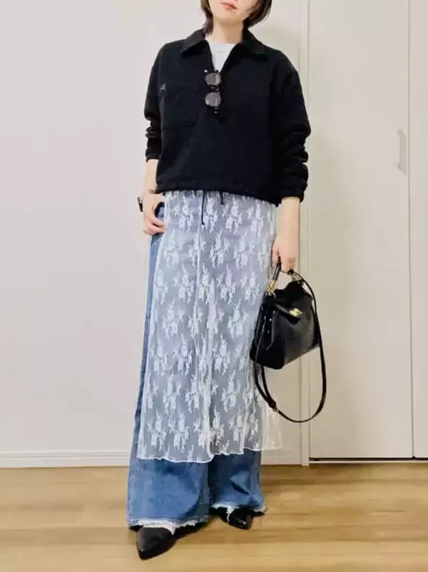 「そのスウェット、部屋着見えしてない？【UNIQLO and JW ANDERSON】の“ハーフジップ”で叶える大人のアカ抜けコーデ」の画像