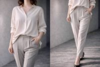 ぴったりサイズvsゆとりシルエット、今っぽく見えるのは？大人世代の“バランス設計”