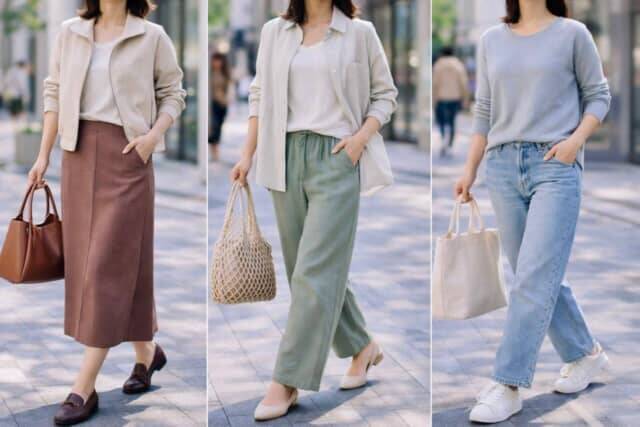なんとなく“おばさん感”が出てない？40代・50代の春コーデを更新する「シルエットの正解」