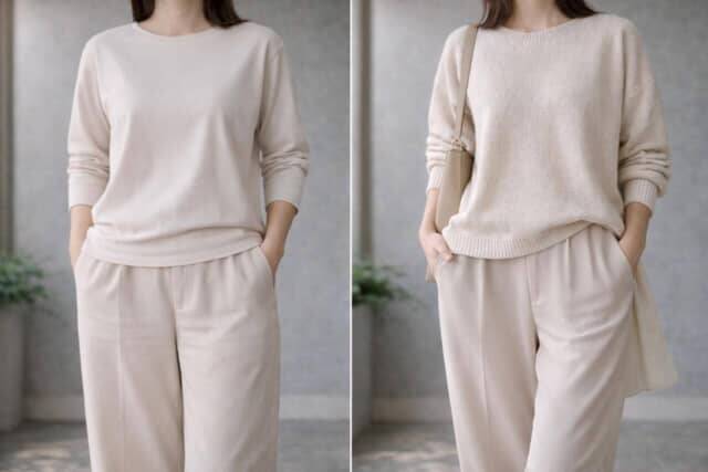 コーデに迷ったら黒で引き締める？淡色でまとめる？おしゃれに見える“配色バランス”の分かれ目