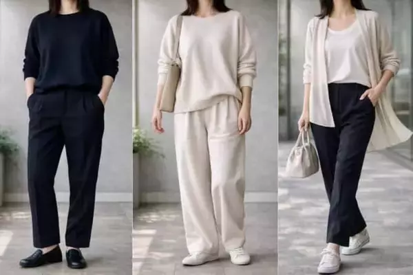 「コーデに迷ったら黒で引き締める？淡色でまとめる？おしゃれに見える“配色バランス”の分かれ目」の画像