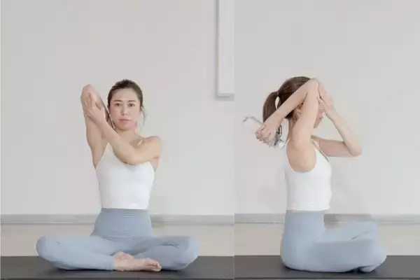 二の腕と肩まわりの引き締めに。40代・50代【細見えする上半身へ導く】簡単ピラティス習慣