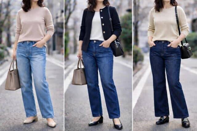 おしゃれのつもりが“おば見え”。今すぐ見直したい「時代遅れになりやすい春デニム」３選