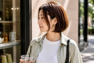 ボブは長さより“厚み”で印象が変わる。2026夏、大人が意識したい３つのポイント