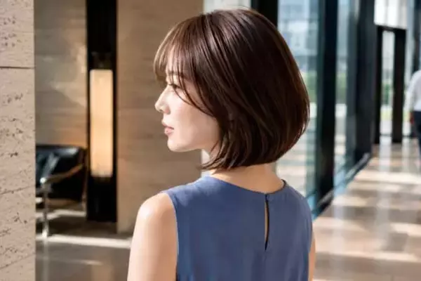 「夏服はそのままでも、髪だけ少し秋へ。2026晩夏、大人ヘアで変えたい３つのこと」の画像