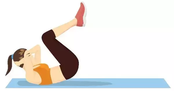 「下腹を凹ませてウエストほっそり！１日10回【ぽっこりお腹を解消する】簡単エクササイズ」の画像