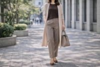 今っぽい服のはずなのに古く見える？若見えコーデの分かれ目は「シルエット設計」