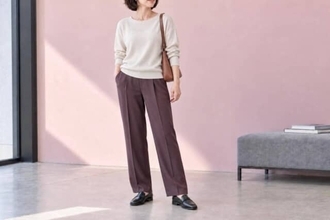 足元を替えて、秋服を新鮮に。「ローファー」大人の正解コーデ