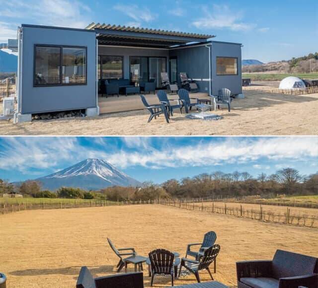 全棟が富士山ビュー＆絶景サウナも魅力。【グランピングB＆V 富⼠⼭河⼝湖】は驚くほど広いドッグランも