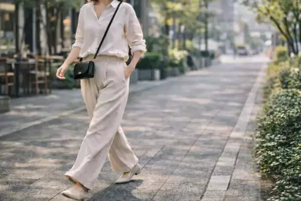 バッグは小さめ vs 大きめ、どっちが正解？大人コーデは“重心バランス”で変わる