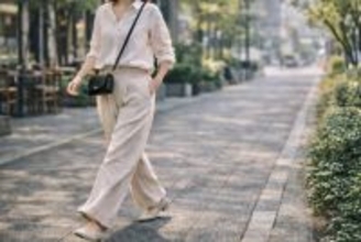 バッグは小さめ vs 大きめ、どっちが正解？大人コーデは“重心バランス”で変わる