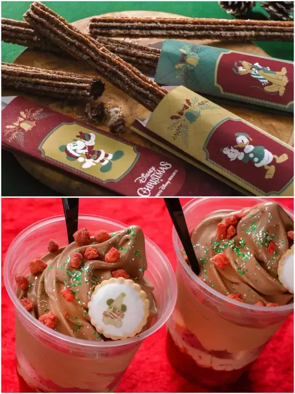 「【2024ディズニー・クリスマス】今だけしか食べられない！スペシャルメニュー＆可愛いフードスーベニアをチェック」の画像