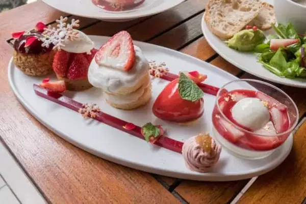 「３年連続“最高金賞”の苺『あまりん』のアフタヌーンティーが開催中【ハイアット セントリック 銀座 東京】」の画像