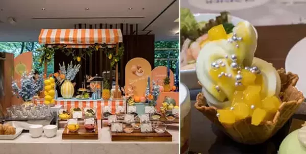 「【東京】アフタヌーンティより絶対お得！桃やマンゴー、個性的なかき氷が食べ放題「夏のスイーツブッフェ」」の画像