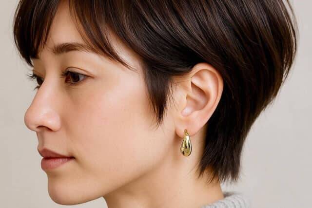 大人のショートヘアが一気にアカ抜け！冬こそ試したい“軽さとツヤ”を仕込む「簡単テク」