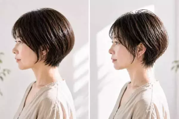 なぜかアカ抜けない原因は“シルエット”かも。ショートヘア、大人世代の見直しポイント