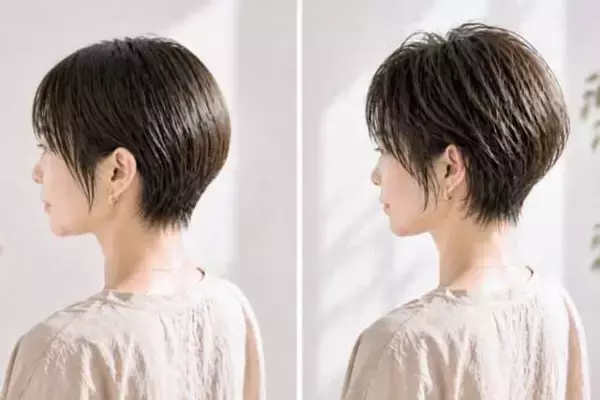 「なぜかアカ抜けない原因は“シルエット”かも。ショートヘア、大人世代の見直しポイント」の画像
