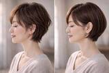 「小顔に見えるのはどっち？ショートヘア＆ショートボブの“顔まわり設計”の違い」の画像1