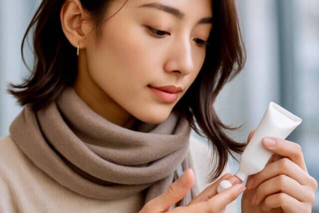 マフラーの日も“こなれ見え”。冬の大人ショートヘアは後れ毛とくびれで立体感をつくるのが正解