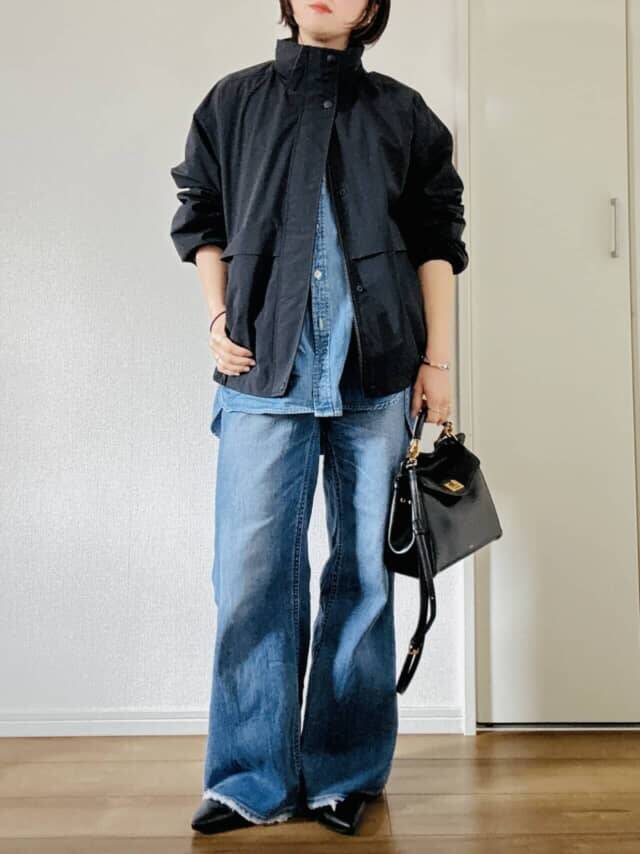 GUメンズで「なんか似合わない」を解決。40代女性が今っぽく見える“高機能アウター”の正解