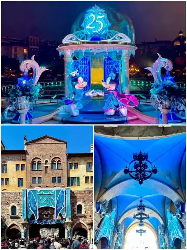 「25周年で今が行きどき！東京ディズニーシー“ジュビリーブルー”の絶景・限定グッズ・最新フード完全ガイド」の画像