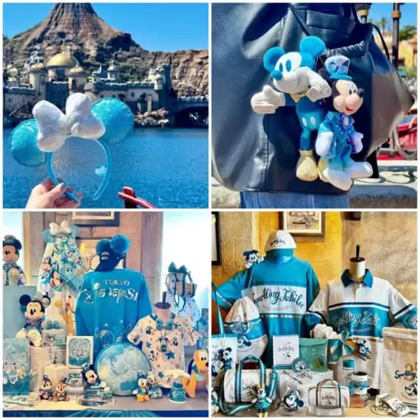 「25周年で今が行きどき！東京ディズニーシー“ジュビリーブルー”の絶景・限定グッズ・最新フード完全ガイド」の画像