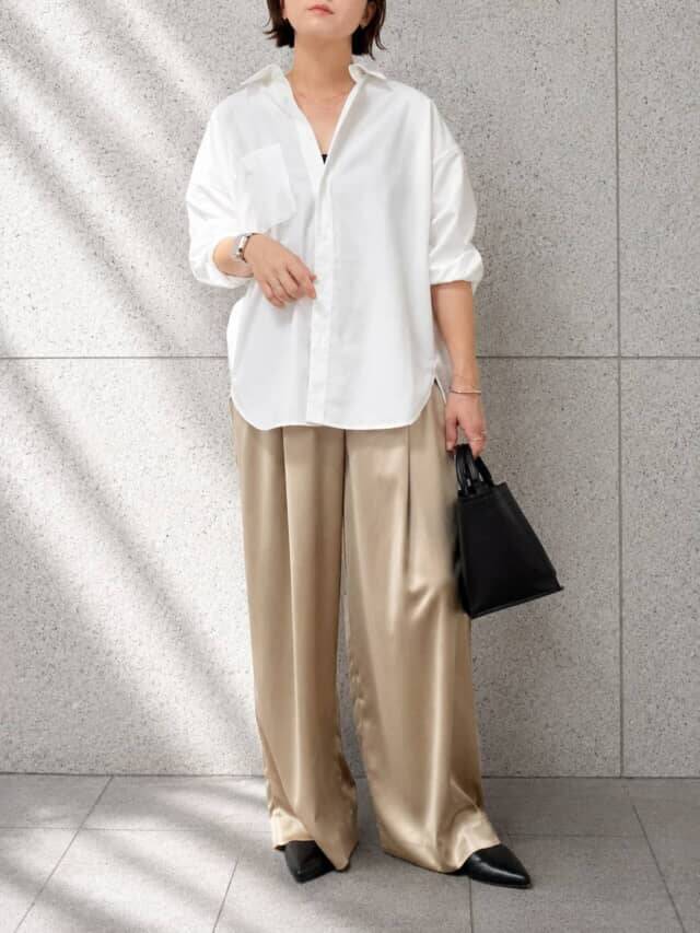 頑張ってないのに「普通のTシャツ」がなんか素敵。40代からのカジュアルが垢抜ける“３つの着こなしルール”