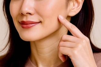 塗る位置を変えるだけで“おば見え”回避。−５歳見えが叶う【小顔シェーディングテク】