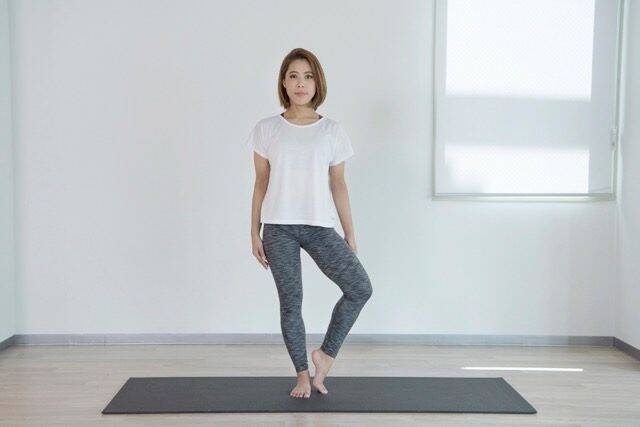 下半身のシルエットが変わる。１日１セット【脚・腰・体幹をまとめて鍛える】簡単ポーズ