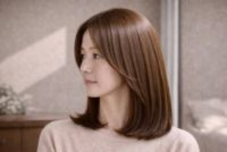 【40代・50代】今っぽくて若々しい人は“重さを残しすぎない”。2026春・大人のミディアムヘアの正解