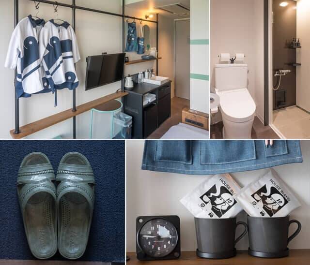 岡山県の競輪場にあるスタジアム一体型ホテル【KEIRIN HOTEL 10 by 温故知新】は滞在が楽しくなるユニークな館内