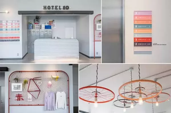 「岡山県の競輪場にあるスタジアム一体型ホテル【KEIRIN HOTEL 10 by 温故知新】は滞在が楽しくなるユニークな館内」の画像