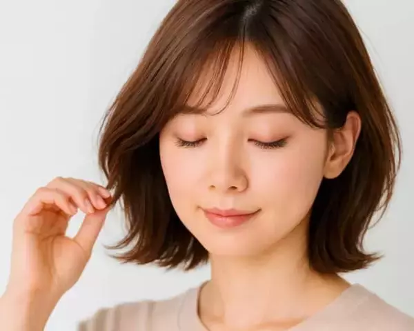 「乾かすだけでアカ抜け！頑張ってないのに“自然と若見え”する【大人のゆるボブ】」の画像