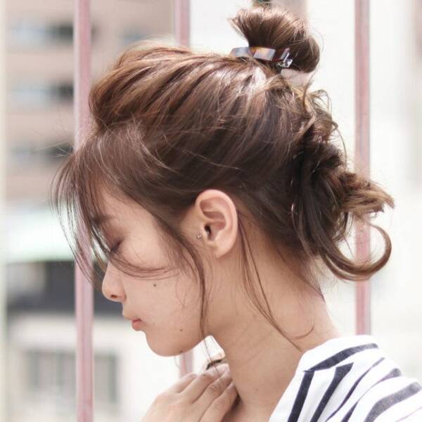 涼やかな愛されヘアを演出 夏デート向き ちょこっとアレンジテク をレングス別に 18年6月6日 エキサイトニュース