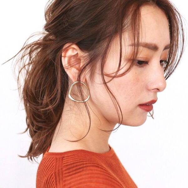 大人感を醸してグッと上品に 冬のモテ度を高める お手軽ヘアアレンジ 集 2019年11月20日 エキサイトニュース