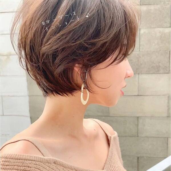 好感度満点 愛されヘア ショートボブのアップデート に効く３つの旬ワード 年4月7日 エキサイトニュース