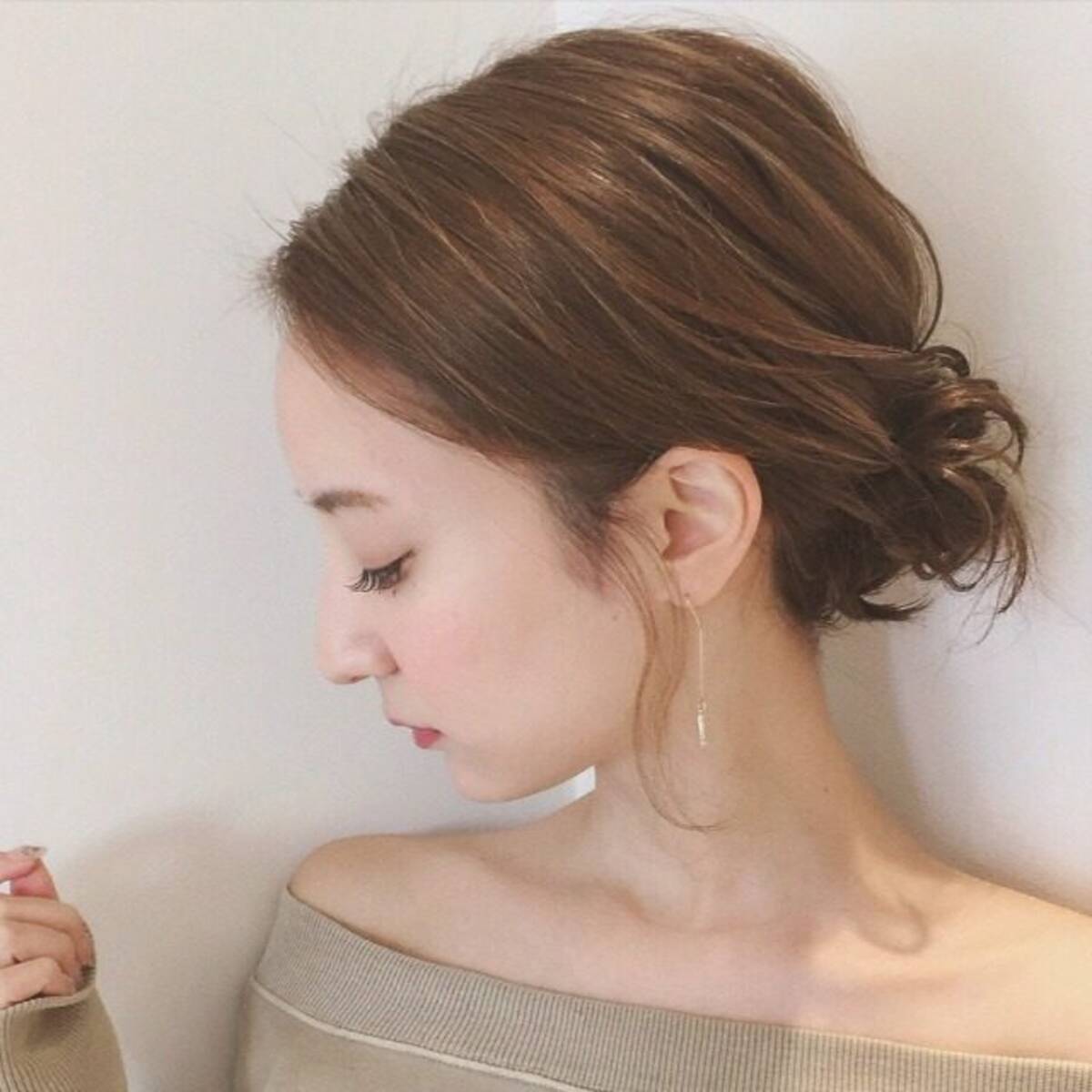 ほんのりルーズがポイント モテ度高まる 最旬ヘアアレンジ のコツ 21年1月5日 エキサイトニュース