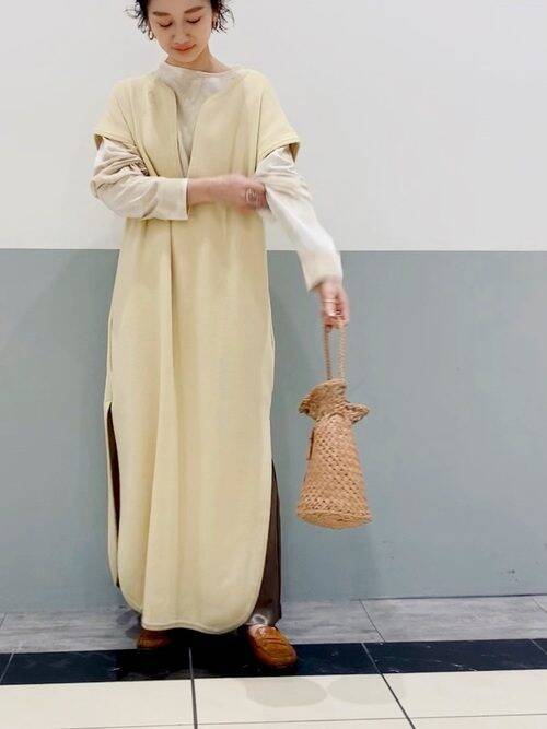 ラフな着心地で着痩せも この夏大人気 カフタンワンピース お洒落な着こなしテク 年8月7日 エキサイトニュース 2 2