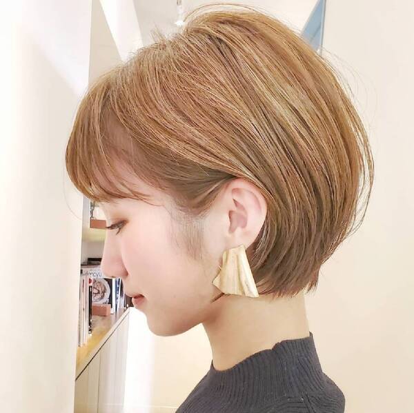 きちんと感もup おしゃれ感たっぷり 大人が似合う最旬ショートヘア の作り方 21年2月23日 エキサイトニュース