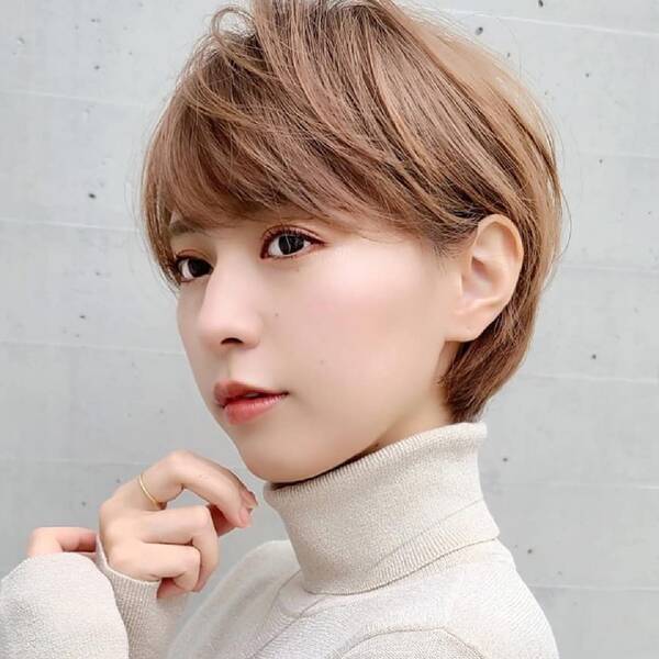 おしゃれに小顔を演出 骨格に合う 旬顔ショートヘア の作り方 21年3月13日 エキサイトニュース