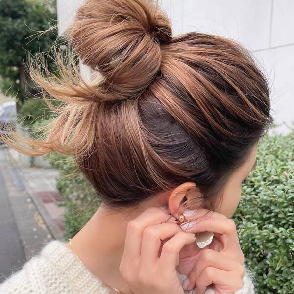 好相性なヘアカラーと合わせるのが鍵 簡単ヘアアレンジ おしゃれアプデのコツ３つ 21年4月日 エキサイトニュース