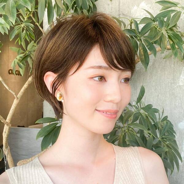 軽やか マイナス５歳 ヘア 大人こそ似合う 最旬ショートボブ の作り方 21年9月4日 エキサイトニュース